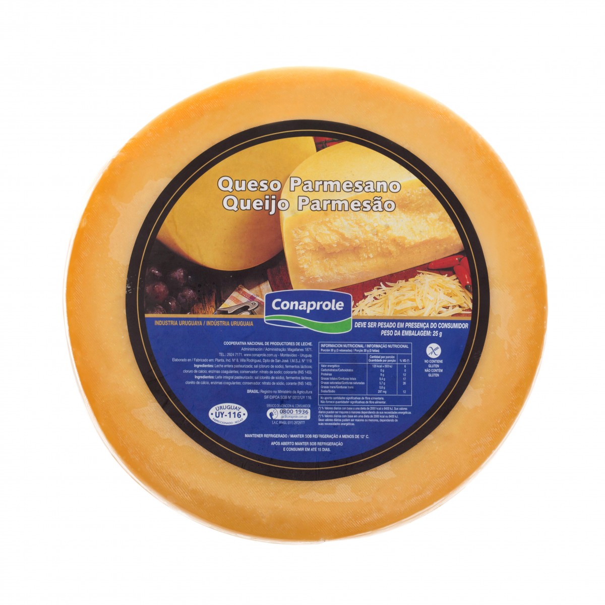 Queijo Parmesão Conaprole