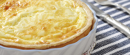 Quiche de Queijo Gouda